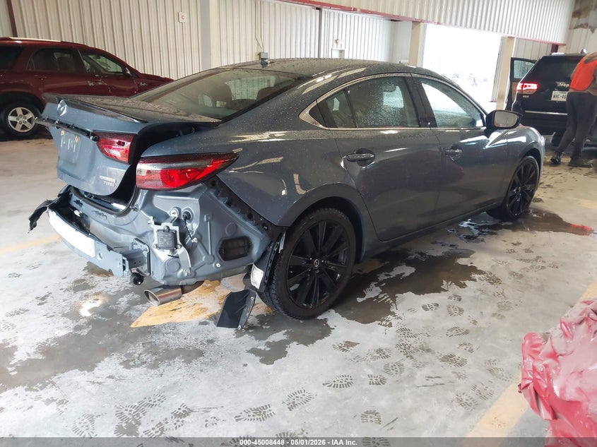 2021 Mazda 6 VIN JM1GL1WY7M1600216 IAAI salvage auction — REAR END, Original (Texas), sold $5,425 on 2026-07-15 (photo 4)