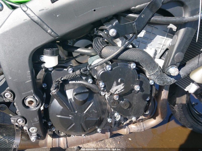 2025 Kawasaki Zx VIN JKBZXJK1XSA007197 IAAI salvage auction — FRONT END, Salvage (Arizona), sold $2,450 on 2026-07-07 (photo 8)