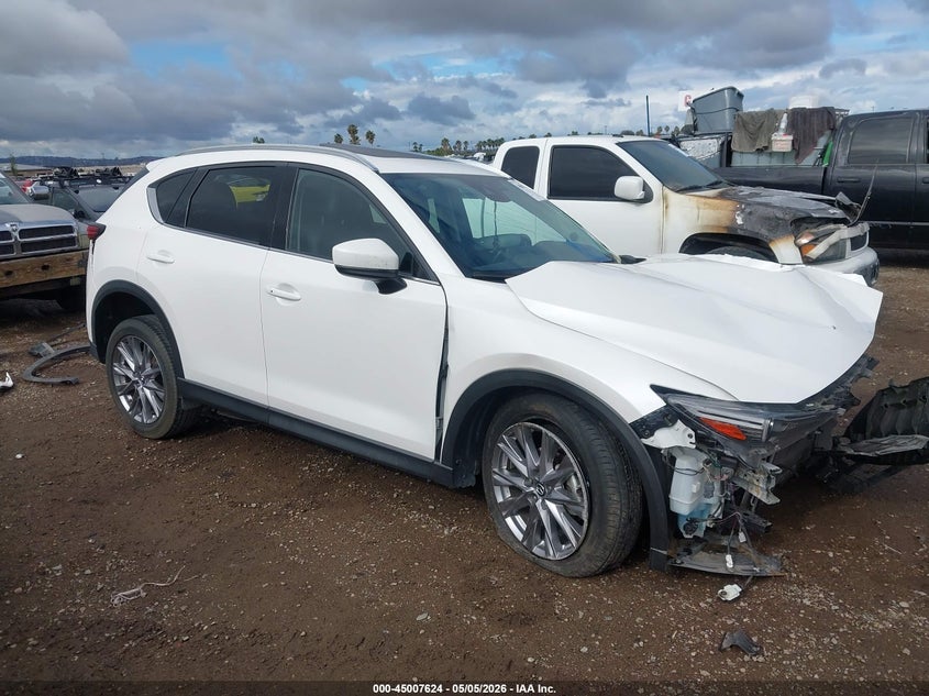 2019 Mazda Cx-5 VIN JM3KFADM6K1511596 IAAI salvage auction — FRONT & REAR, Salvage (California), sold $1,000 on 2026-07-08 (photo 1)