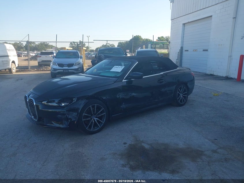 2024 BMW 4er VIN WBA23AT06RCN56825 IAAI salvage auction — LEFT SIDE, Salvage (Arizona), sold $15,375 on 2026-07-06 (photo 2)