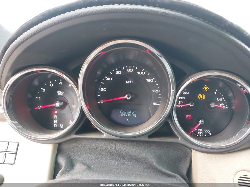 2011 Cadillac Cts VIN 1G6DJ1ED7B0123932 IAAI salvage auction — ENGINE DAMAGE, Original (Texas), sold $375 on 2026-07-12 (photo 7)