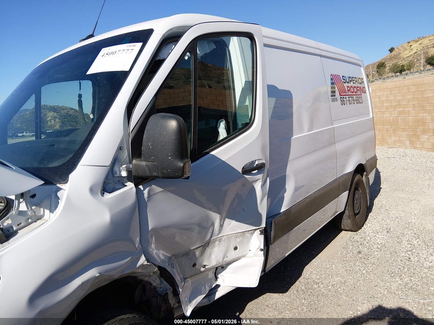 2024 Mercedes-benz Sprinter VIN W1Y4KBHY3RT189140 IAAI salvage auction — LEFT SIDE, Wait Title, sold $14,250 on 2026-07-20 (photo 6)