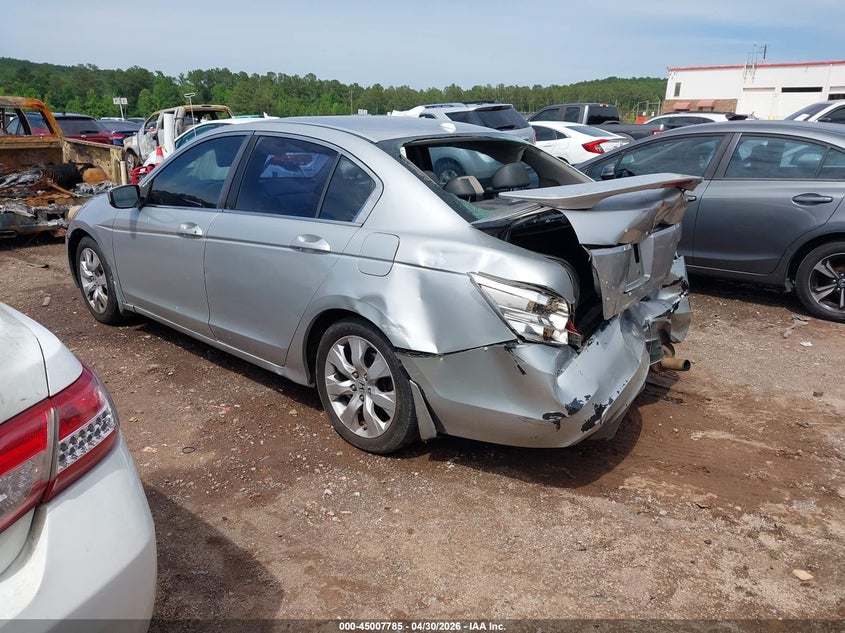 2008 Honda Accord VIN JHMCP26878C026539 IAAI salvage auction — REAR END, Salvage (Alabama), sold $300 on 2026-07-24 (photo 3)