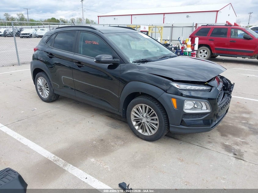 2019 Hyundai Kona VIN KM8K2CAA6KU339400 IAAI salvage auction — FRONT END, Salvage (Indiana), sold $1,850 on 2026-07-24 (photo 1)