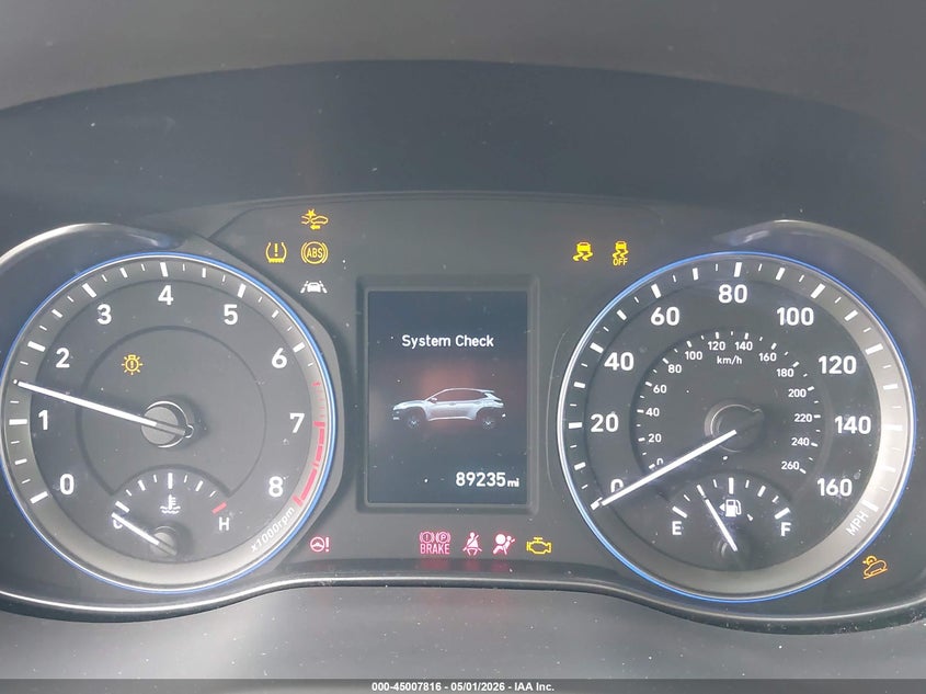 2019 Hyundai Kona VIN KM8K2CAA6KU339400 IAAI salvage auction — FRONT END, Salvage (Indiana), sold $1,850 on 2026-07-24 (photo 7)