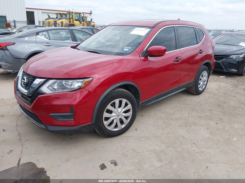 2017 Nissan Rogue VIN JN8AT2MT8HW387700 IAAI salvage auction — VANDALISM, Original (Texas), sold $2,000 on 2026-07-21 (photo 2)