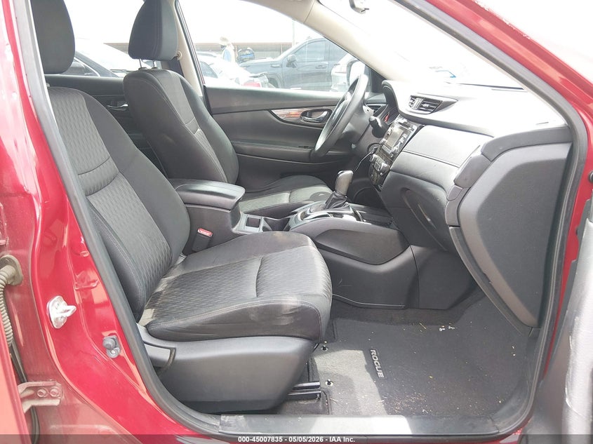 2017 Nissan Rogue VIN JN8AT2MT8HW387700 IAAI salvage auction — VANDALISM, Original (Texas), sold $2,000 on 2026-07-21 (photo 5)