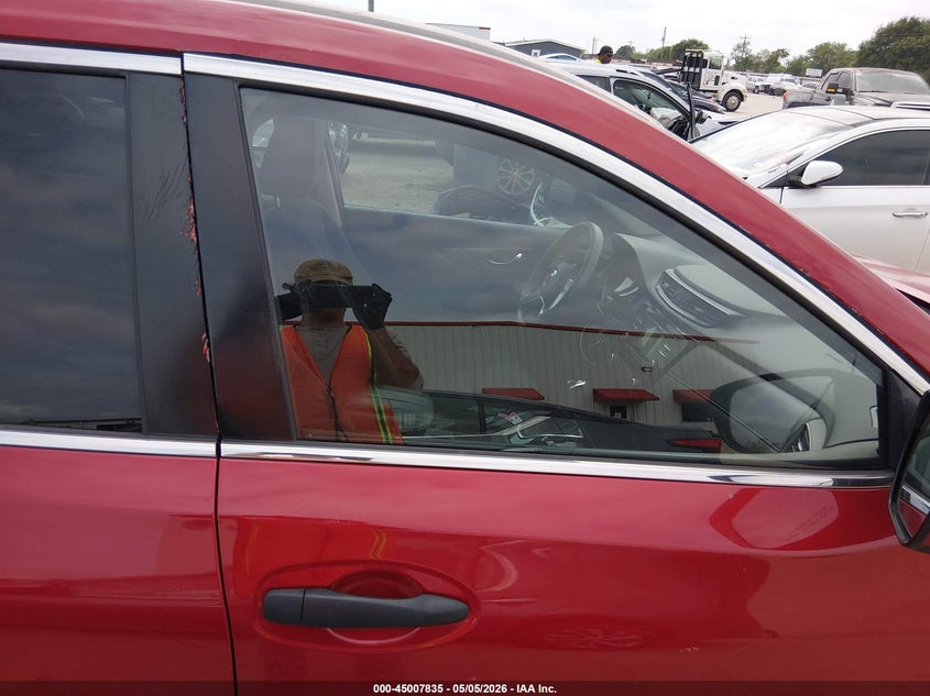 2017 Nissan Rogue VIN JN8AT2MT8HW387700 IAAI salvage auction — VANDALISM, Original (Texas), sold $2,000 on 2026-07-21 (photo 6)