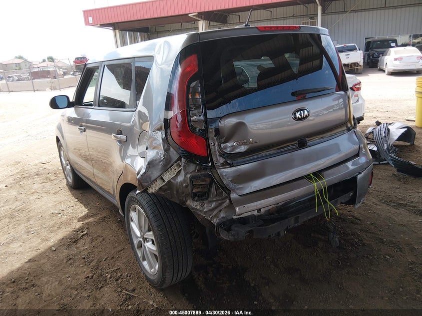 2018 Kia Soul VIN KNDJP3A53J7554752 IAAI salvage auction — REAR END, Salvage (Arizona), sold $2,200 on 2026-07-14 (photo 6)