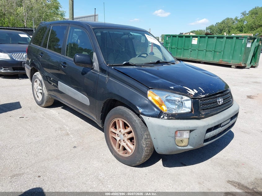 2001 Toyota Rav 4 VIN JTEGH20V210003574 IAAI salvage auction — FRONT & REAR, Clear (Kansas), sold $475 on 2026-07-15 (photo 1)