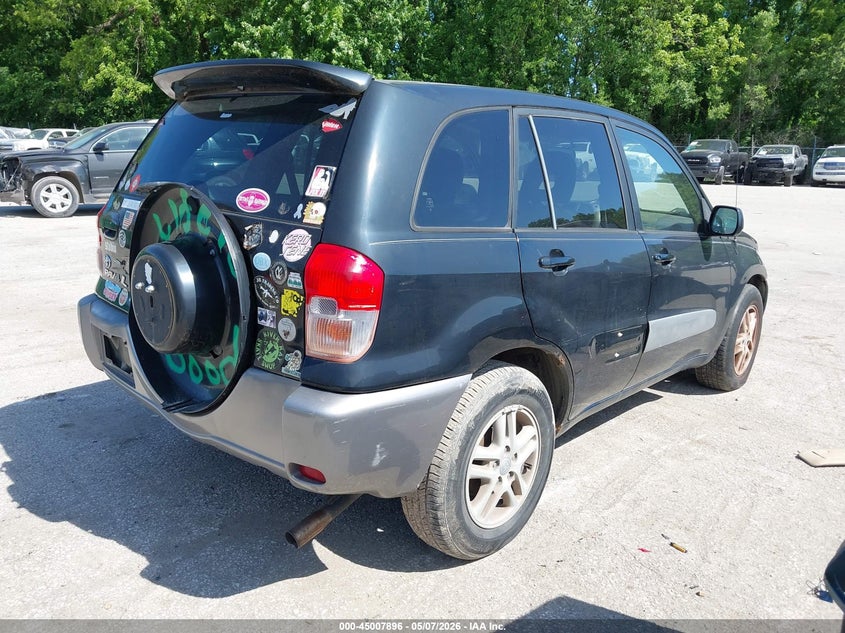 2001 Toyota Rav 4 VIN JTEGH20V210003574 IAAI salvage auction — FRONT & REAR, Clear (Kansas), sold $475 on 2026-07-15 (photo 4)