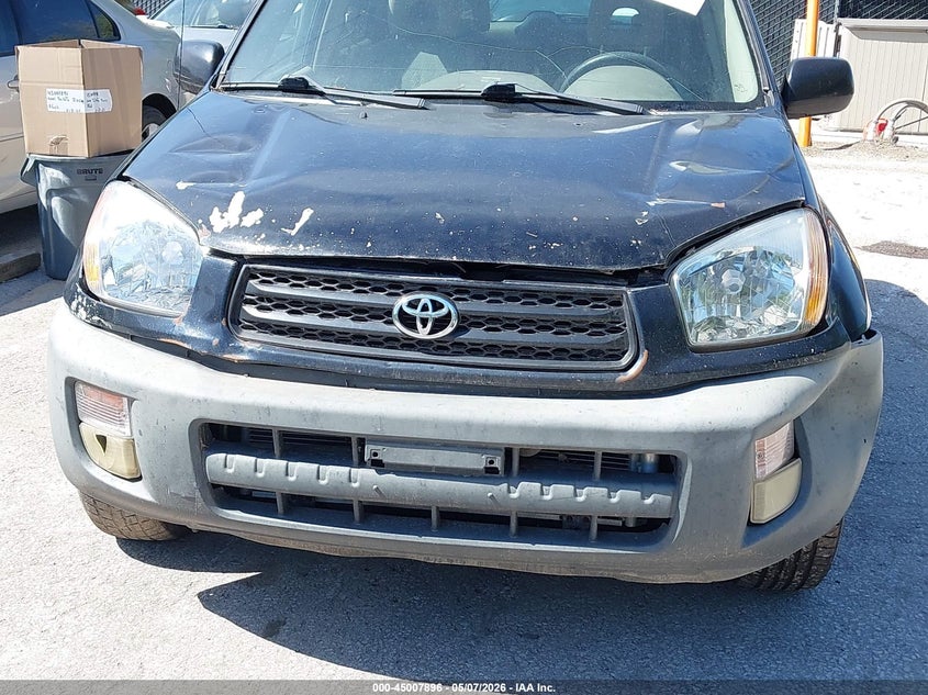 2001 Toyota Rav 4 VIN JTEGH20V210003574 IAAI salvage auction — FRONT & REAR, Clear (Kansas), sold $475 on 2026-07-15 (photo 6)