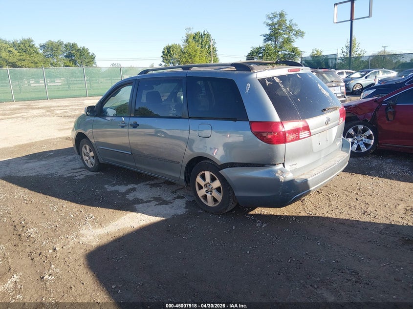 2004 Toyota Sienna VIN 5TDZA22C84S208489 IAAI salvage auction — NORMAL WEAR, Salvage (Texas), sold $975 on 2026-07-27 (photo 3)