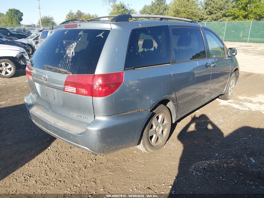 2004 Toyota Sienna VIN 5TDZA22C84S208489 IAAI salvage auction — NORMAL WEAR, Salvage (Texas), sold $975 on 2026-07-27 (photo 4)