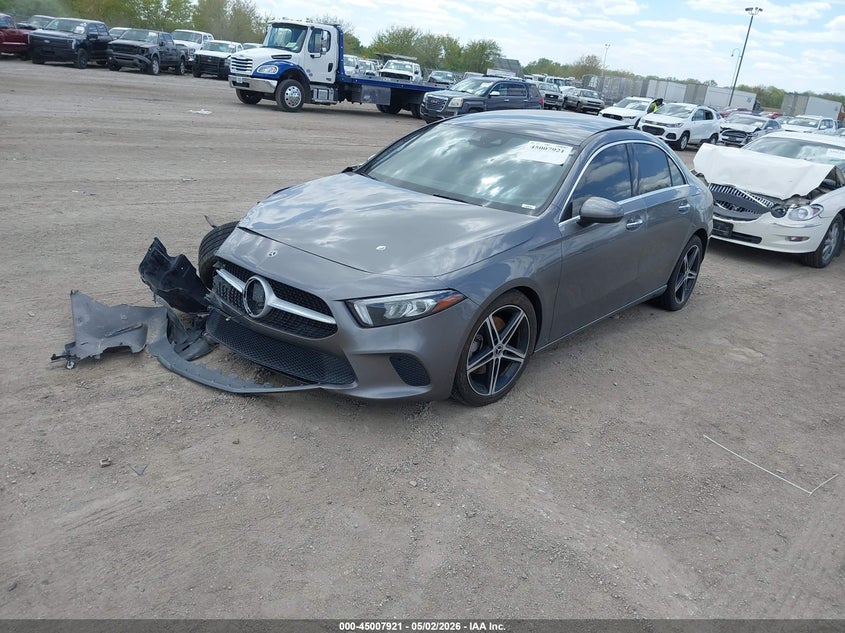 2019 Mercedes-benz A-klasse VIN WDD3G4FBXKW014180 IAAI salvage auction — RIGHT FRONT, Salvage (Iowa), sold $4,650 on 2026-07-29 (photo 2)