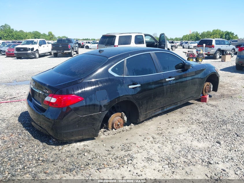 2013 Infiniti M37 VIN JN1BY1AR8DM602148 IAAI salvage auction — FRONT END, Clear (Florida), sold $750 on 2026-07-13 (photo 4)