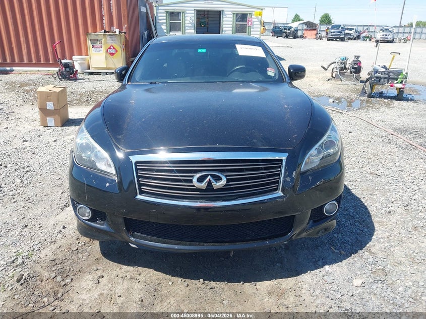 2013 Infiniti M37 VIN JN1BY1AR8DM602148 IAAI salvage auction — FRONT END, Clear (Florida), sold $750 on 2026-07-13 (photo 6)