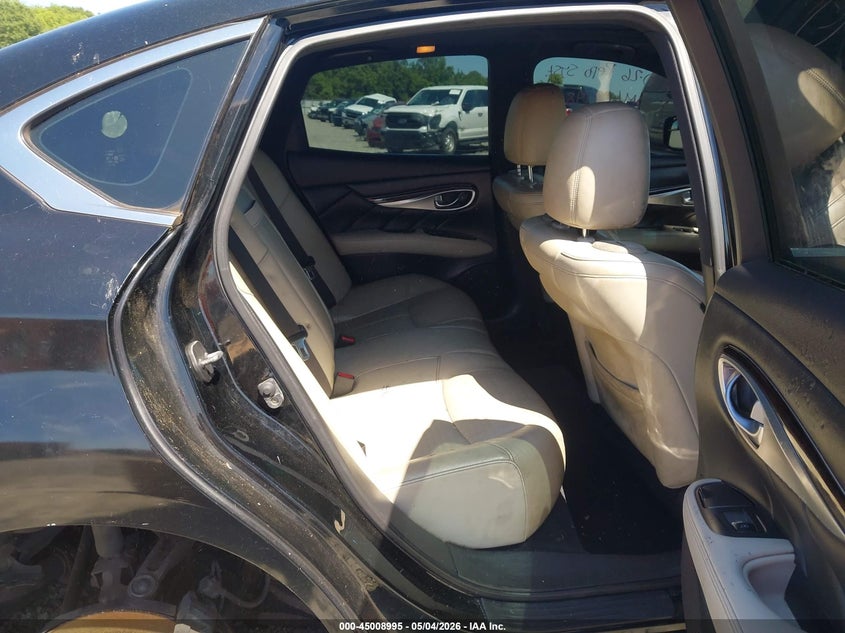 2013 Infiniti M37 VIN JN1BY1AR8DM602148 IAAI salvage auction — FRONT END, Clear (Florida), sold $750 on 2026-07-13 (photo 8)