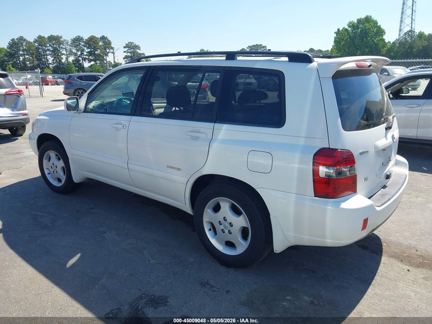 2006 Toyota Highlander VIN JTEDP21A060122295 IAAI salvage auction — FRONT END, Repossession Paperwork (Georgia), sold $325 on 2026-07-08 (photo 3)