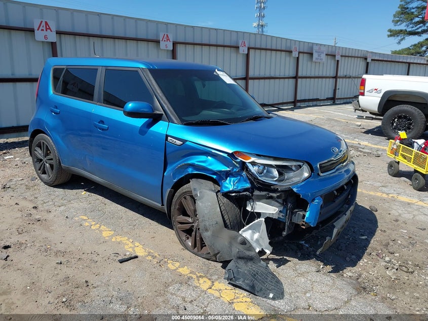 2015 Kia Soul VIN KNDJP3A54F7160135 IAAI salvage auction — FRONT END, Salvage (Georgia), sold $300 on 2026-07-22 (photo 1)
