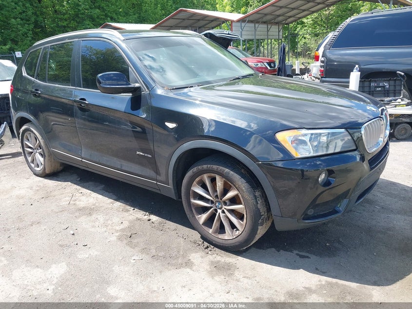 2013 BMW X3 VIN 5UXWX9C59D0A25441 IAAI salvage auction — NORMAL WEAR, Clear (Maryland), sold $550 on 2026-07-21 (photo 1)