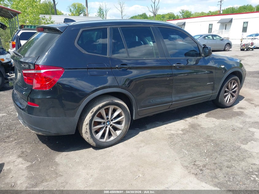 2013 BMW X3 VIN 5UXWX9C59D0A25441 IAAI salvage auction — NORMAL WEAR, Clear (Maryland), sold $550 on 2026-07-21 (photo 4)