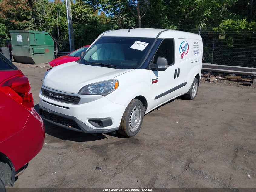 2022 Ram Promaster city VIN ZFBHRFAB5N6W49554 IAAI salvage auction — RIGHT SIDE, Salvage (North Carolina), sold $4,550 on 2026-07-23 (photo 2)
