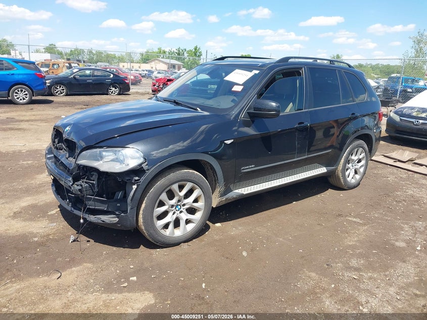 2013 BMW X5 VIN 5UXZV4C58D0B03620 IAAI salvage auction — FRONT END, Salvage (Ohio), sold $975 on 2026-09-05 (photo 2)