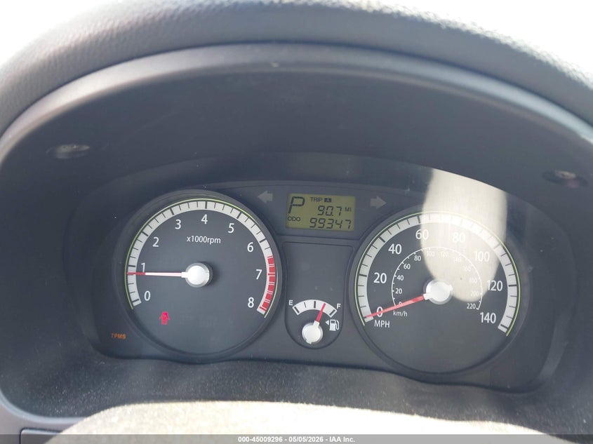 2009 Kia Rio VIN KNADE223996553372 IAAI salvage auction — NORMAL WEAR, Clear (Michigan), sold $300 on 2026-07-20 (photo 7)