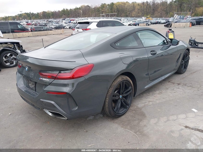 2023 BMW 8er VIN WBABC4C03PCL57486 IAAI salvage auction — LEFT SIDE, Mv-907A (New York), sold $13,100 on 2026-07-21 (photo 4)
