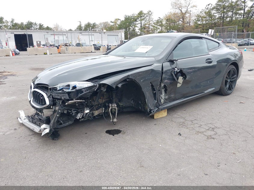 2023 BMW 8er VIN WBABC4C03PCL57486 IAAI salvage auction — LEFT SIDE, Mv-907A (New York), sold $13,100 on 2026-07-21 (photo 6)
