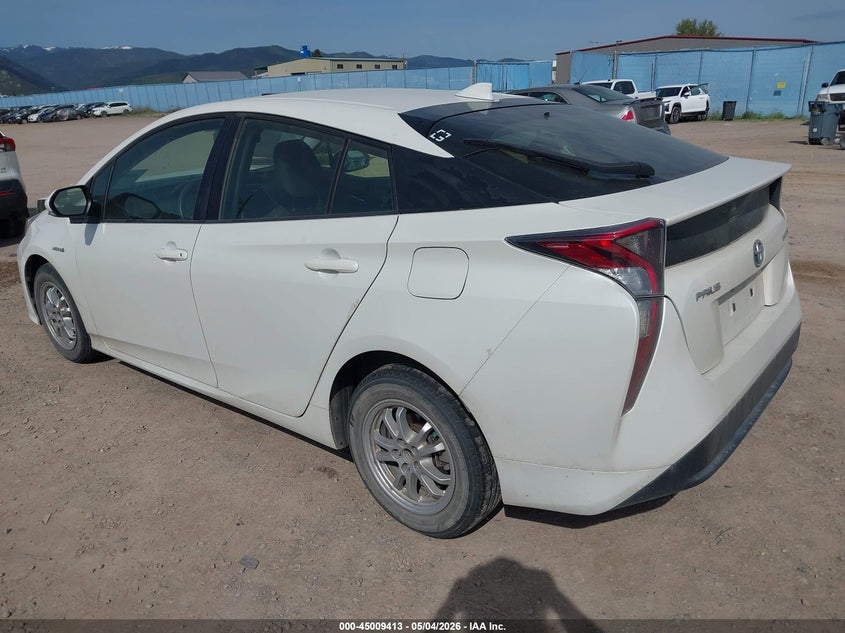 2016 Toyota Prius VIN JTDKBRFU8G3001603 IAAI salvage auction — FRONT END, Salvage (Montana), sold $4,100 on 2026-07-15 (photo 3)