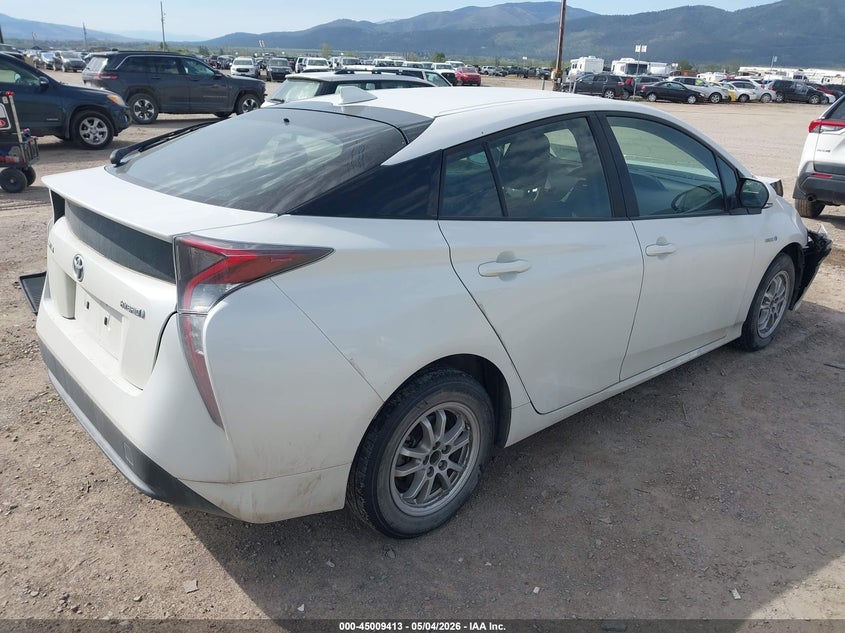 2016 Toyota Prius VIN JTDKBRFU8G3001603 IAAI salvage auction — FRONT END, Salvage (Montana), sold $4,100 on 2026-07-15 (photo 4)