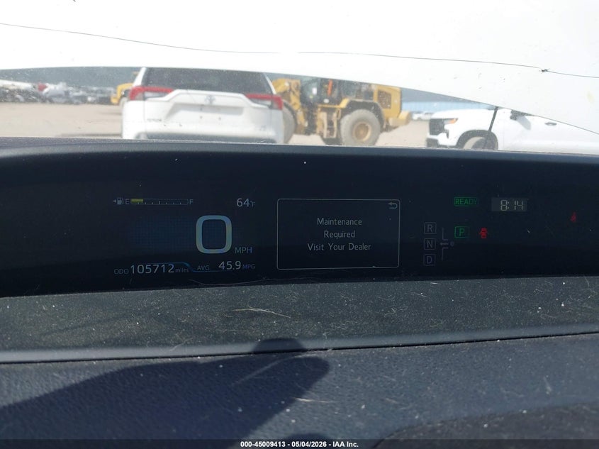 2016 Toyota Prius VIN JTDKBRFU8G3001603 IAAI salvage auction — FRONT END, Salvage (Montana), sold $4,100 on 2026-07-15 (photo 7)