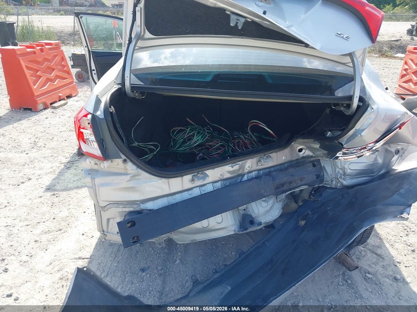 2017 Toyota Corolla VIN 5YFBURHE7HP582536 IAAI salvage auction — FRONT & REAR, Salvage (Texas), sold $1,000 on 2026-07-07 (photo 6)