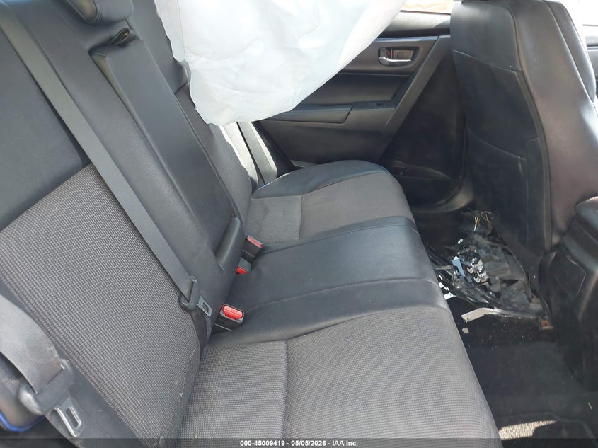 2017 Toyota Corolla VIN 5YFBURHE7HP582536 IAAI salvage auction — FRONT & REAR, Salvage (Texas), sold $1,000 on 2026-07-07 (photo 8)