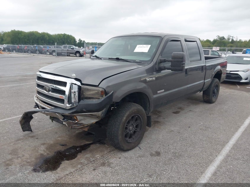 2005 Ford F-250 VIN 1FTSW21P35EC51572 IAAI salvage auction — FRONT END, Clear (Indiana), sold $1,100 on 2026-07-19 (photo 2)