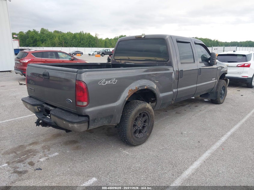 2005 Ford F-250 VIN 1FTSW21P35EC51572 IAAI salvage auction — FRONT END, Clear (Indiana), sold $1,100 on 2026-07-19 (photo 4)