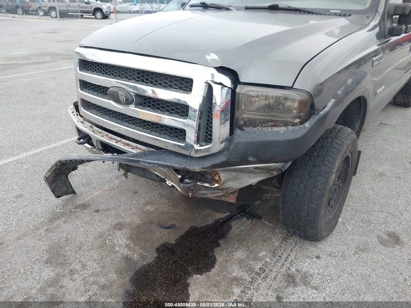 2005 Ford F-250 VIN 1FTSW21P35EC51572 IAAI salvage auction — FRONT END, Clear (Indiana), sold $1,100 on 2026-07-19 (photo 6)