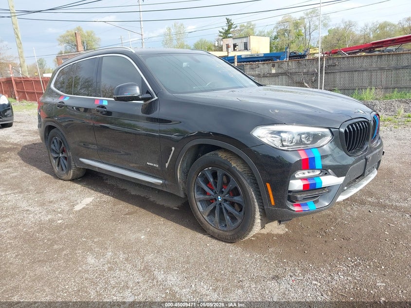 2018 BMW X3 VIN 5UXTR9C53JLC74468 IAAI salvage auction — FRONT END, Salvage Title, sold $7,000 on 2026-07-08 (photo 1)