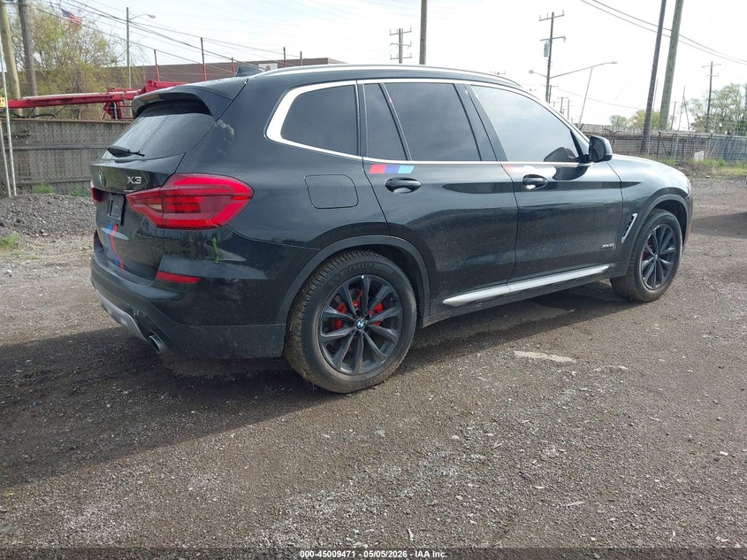 2018 BMW X3 VIN 5UXTR9C53JLC74468 IAAI salvage auction — FRONT END, Salvage Title, sold $7,000 on 2026-07-08 (photo 4)
