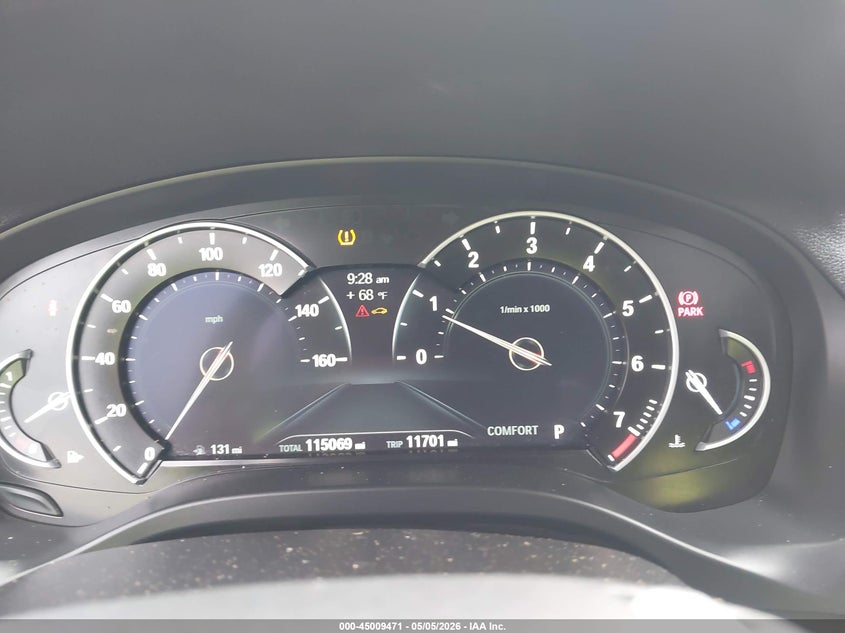 2018 BMW X3 VIN 5UXTR9C53JLC74468 IAAI salvage auction — FRONT END, Salvage Title, sold $7,000 on 2026-07-08 (photo 7)