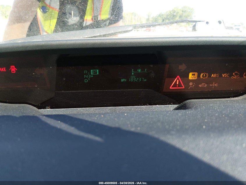 2009 Toyota Prius VIN JTDKB20U493483425 IAAI salvage auction — NORMAL WEAR, Clear (Tennessee), sold $950 on 2026-07-13 (photo 7)