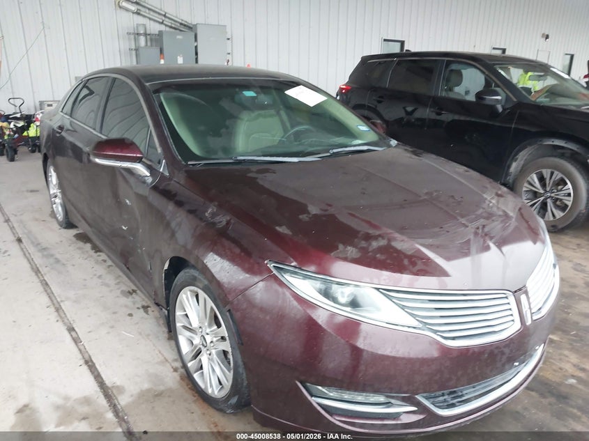 2014 Lincoln Mkz VIN 3LN6L2G97ER833878 IAAI salvage auction — REPOSSESSION, Salvage (Texas), sold $1,000 on 2026-07-10 (photo 1)