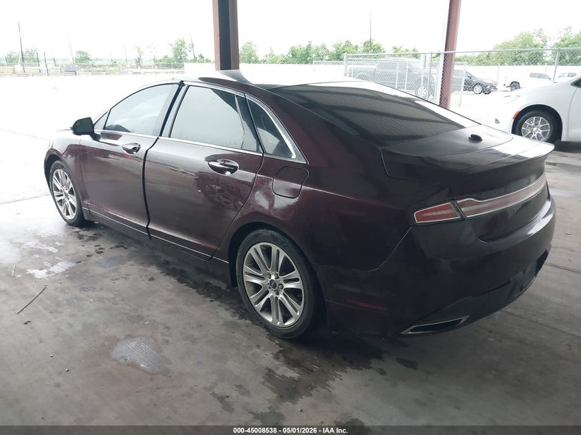 2014 Lincoln Mkz VIN 3LN6L2G97ER833878 IAAI salvage auction — REPOSSESSION, Salvage (Texas), sold $1,000 on 2026-07-10 (photo 3)