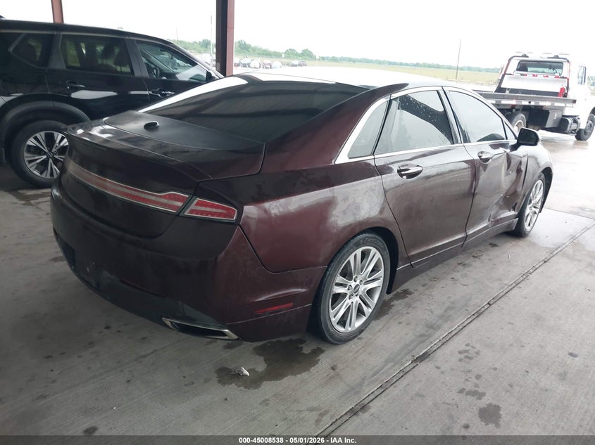 2014 Lincoln Mkz VIN 3LN6L2G97ER833878 IAAI salvage auction — REPOSSESSION, Salvage (Texas), sold $1,000 on 2026-07-10 (photo 4)