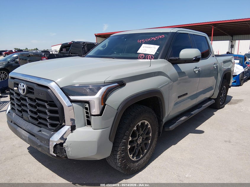 2023 Toyota Tundra VIN 5TFLA5DBXPX081125 IAAI salvage auction — LEFT FRONT, Salvage (Texas), sold $18,500 on 2026-07-30 (photo 2)