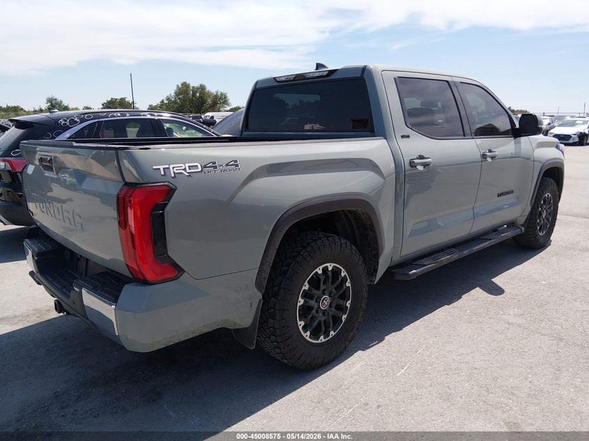 2023 Toyota Tundra VIN 5TFLA5DBXPX081125 IAAI salvage auction — LEFT FRONT, Salvage (Texas), sold $18,500 on 2026-07-30 (photo 4)