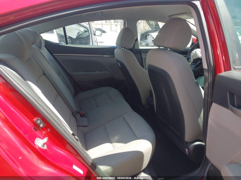 2017 Hyundai Elantra VIN KMHD84LF6HU402848 IAAI salvage auction — LEFT FRONT, Salvage (California), sold $2,200 on 2026-07-07 (photo 8)