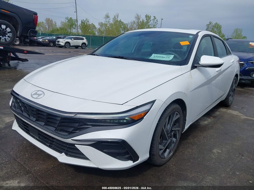 2024 Hyundai Elantra VIN KMHLS4DG7RU647003 IAAI salvage auction — HAIL, Salvage (Ohio), sold $9,600 on 2026-07-07 (photo 2)